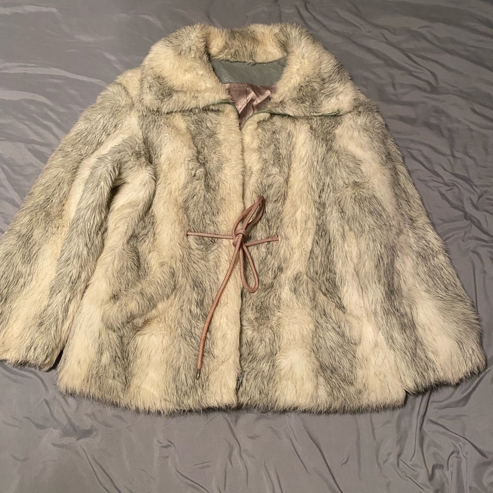 Vintage Cheyenne By Hillmoor Faux Fur Winter Coat